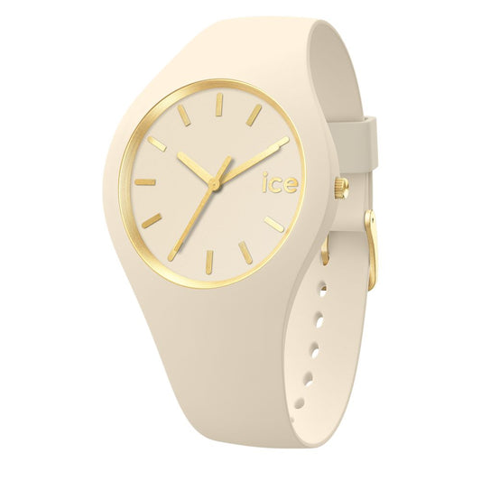 Ice Glam Brushed Almond Skin Rubber Strap