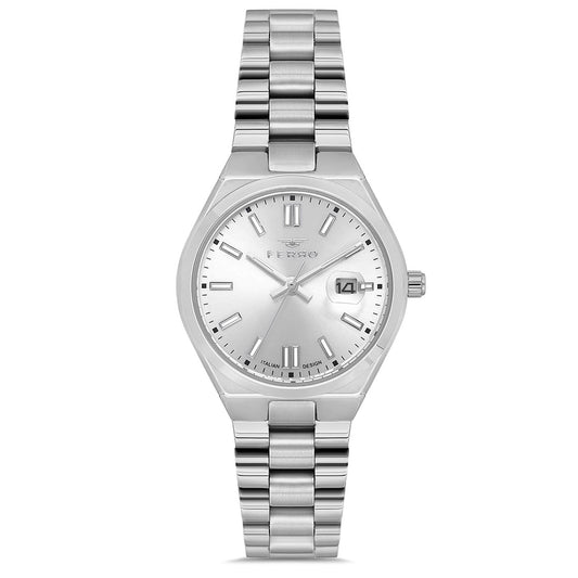 Ferro Silver Stainless Steel Bracelet