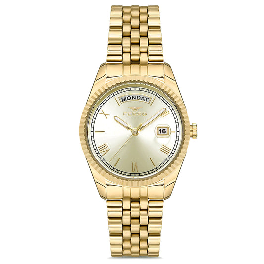 Ferro Gold Stainless Steel Bracelet