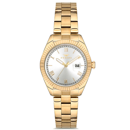 Ferro Gold Stainless Steel Bracelet