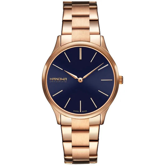 Swiss Military Hanowa Pure Rose Gold Stainless Steel Bracelet