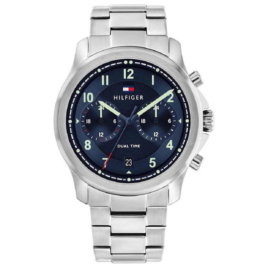 Tommy Hilfiger Wesley Dual Time Stailness Steel Bracelet