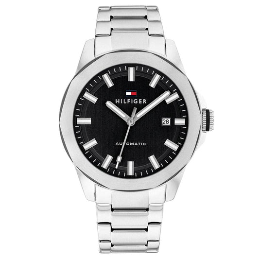 Tommy Hilfiger Lars Automatic Silver Stainless Steel Bracelet