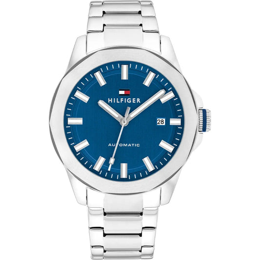 Tommy Hilfiger Lars Automatic Silver Stainless Steel Bracelet