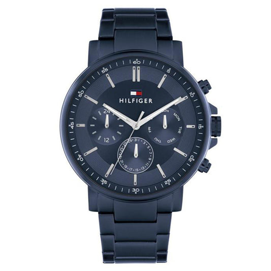 Tommy Hilfiger Tyson Blue Stainless Steel Bracelet