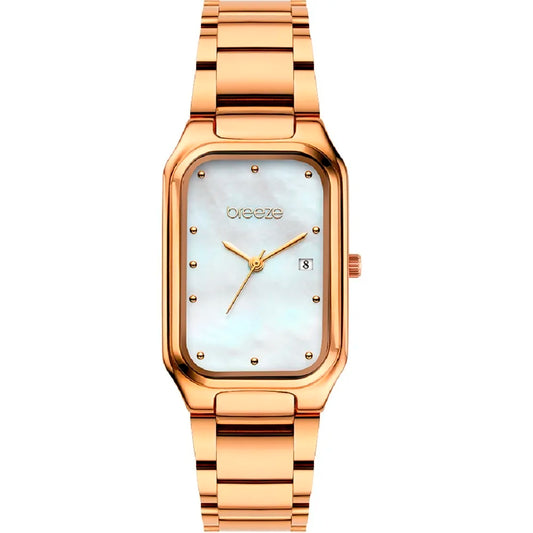 Breeze Dynasty Rose Gold Stainless Steel Bracelet