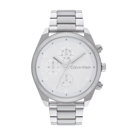 Calvin Klein Impact Silver Stainless Steel Bracelet