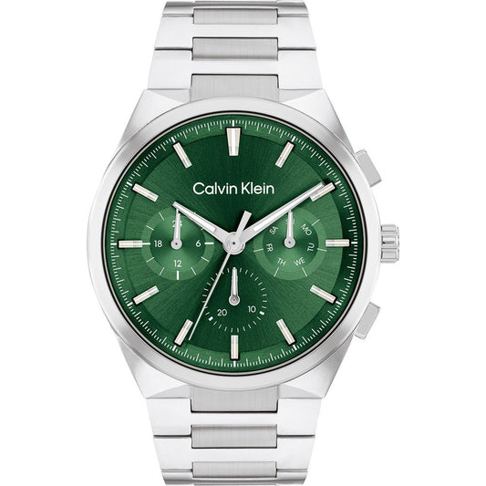 Calvin Klein Distinguish Silver Stainless Steel Bracelet