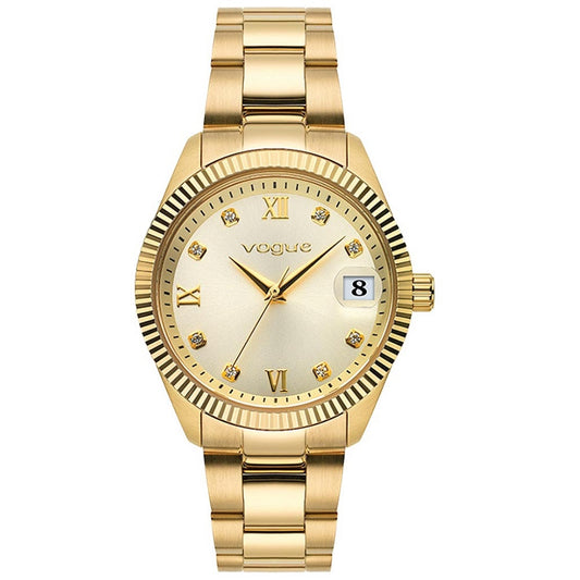 Vogue Reina Gold Stainless Steel Bracelet