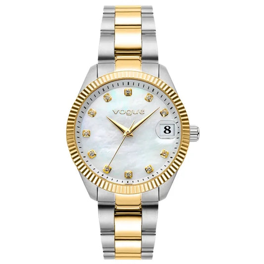 Vogue Reina Two Tone Stainless Steel Bracelet