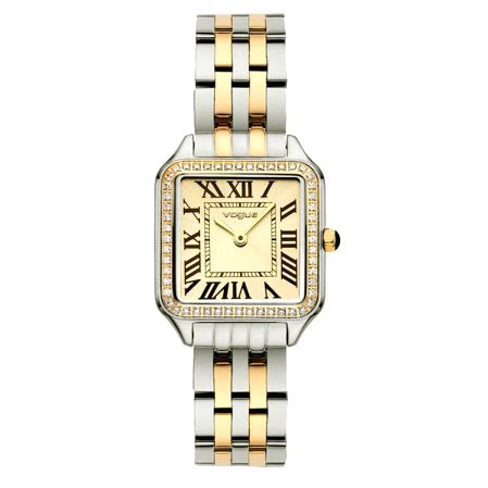 Vogue Victoria Two Tone Stainless Steel Bracelet