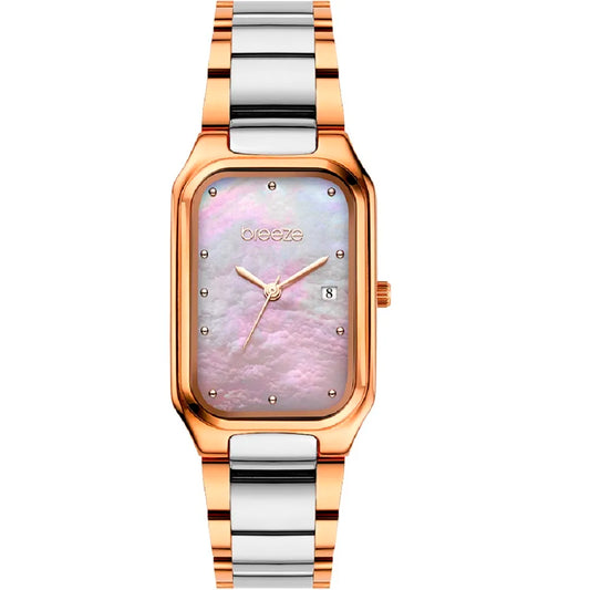 Breeze Dynasty Two Tone Stainless Steel Bracelet