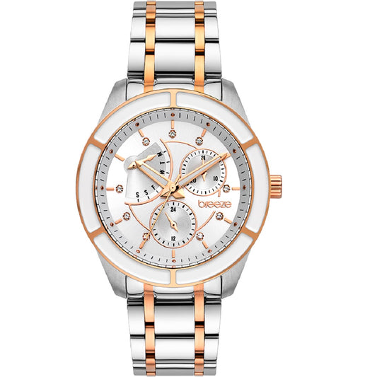 Ρολόι Γυναικείο Breeze Colorista Rose Gold Two Tone 712371.1