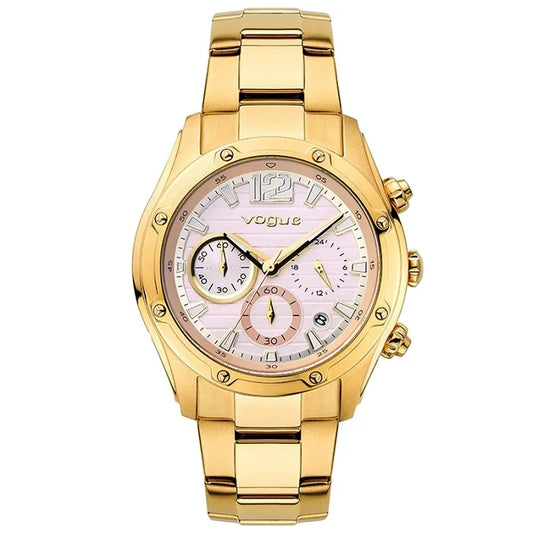 Vogue Arizona Chronograph Gold Stainless Steel Bracelet