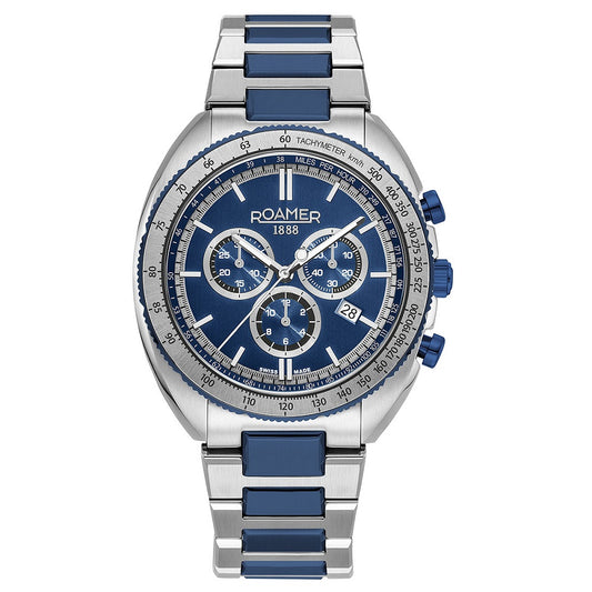 Roamer Power Chronograph Two Tone Stainless Steel Bracelet