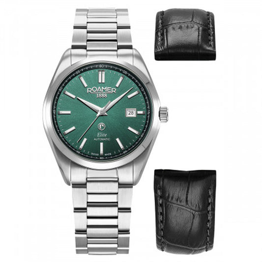 Roamer Elite Automatic Silver Stainless Steel Bracelet