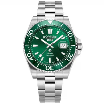 Roamer Premier Auto Automatic Silver Stainless Steel Bracelet