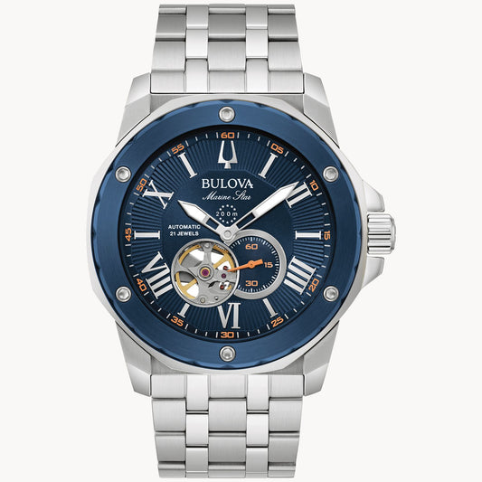 Ρολόι Ανδρικό Bulova Marine Star Auto 98A302