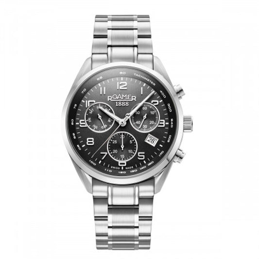 Roamer Pro Chrono Silver Stainless Steel Bracelet
