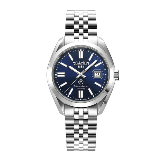 Roamer Montalbano Automatic Silver Stainless Steel Bracelet