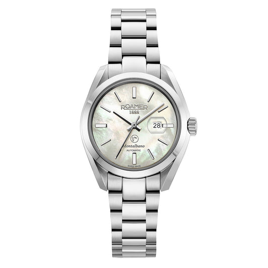 Roamer Montalbano Ladies Automatic Silver Stainless Steel Bracelet