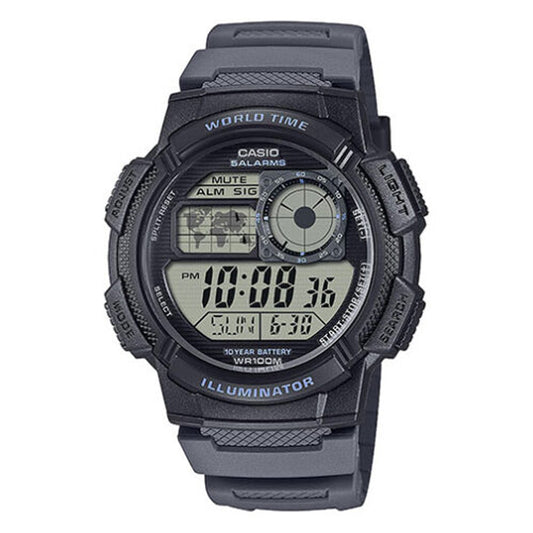 Casio Standard Black Rubber Strap
