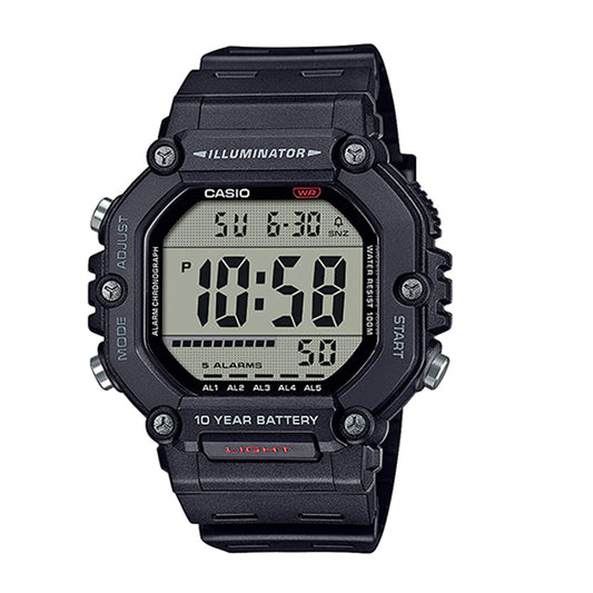 Casio Standard Black Rubber Strap