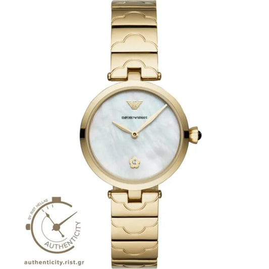 Emporio Armani Arianna Gold Stainless Steel Bracelet