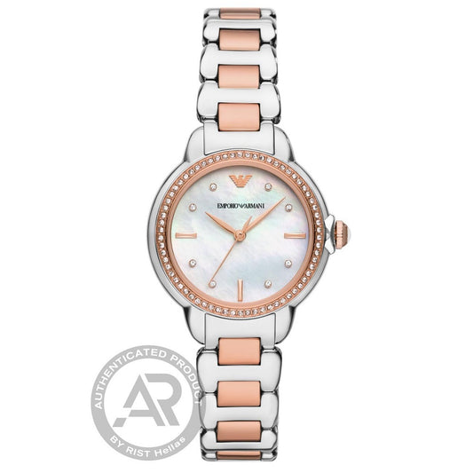 Emporio Armani Mia Two Tone Stainless Steel Bracelet