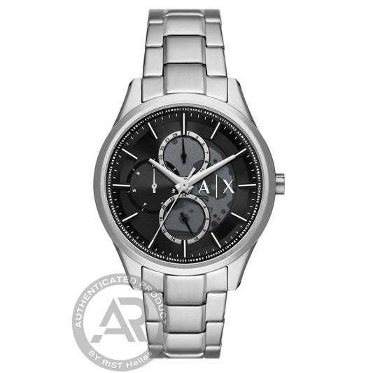 Armani Exchange Dante Multifunction Silver Stainless Steel Bracelet