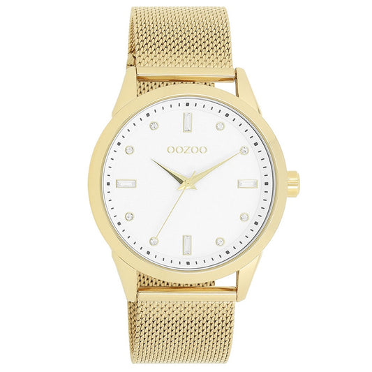 Oozoo Timepiece Gold Stainless Steel Bracelet