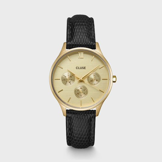 Ρολόι Γυναικείο CLUSE Minuit Leather Strap