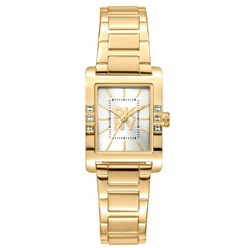 DKNY Westside Glitz Gold Stainless Steel Bracelet