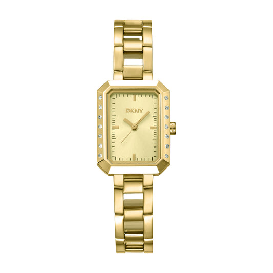 DKNY Uptown Glitz Gold Stainless Steel Bracelet