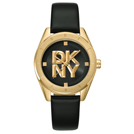 DKNY Chambers Midi Leather Strap