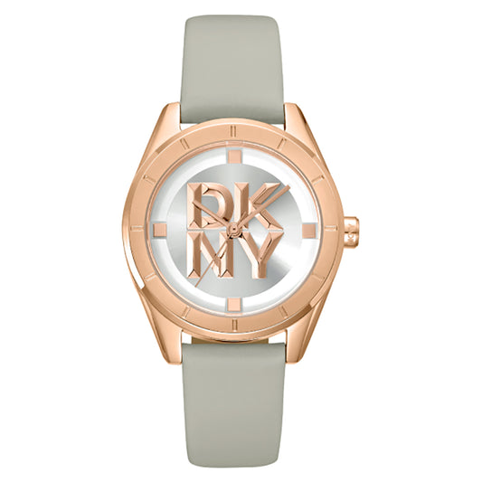 DKNY Chambers Midi Leather Strap