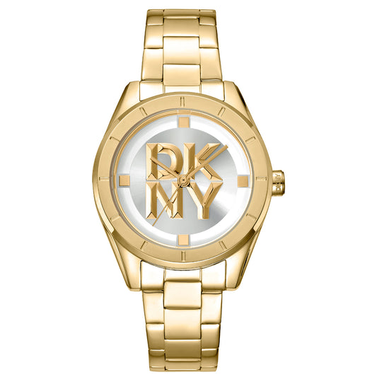 DKNY Chambers Midi Gold Stainless Steel Bracelet