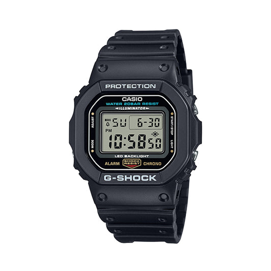 Casio G-Shock Black Rubber Strap