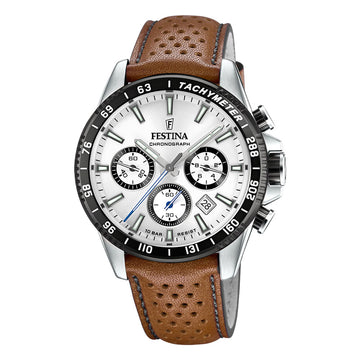 Festina Chronograph Leather Strap