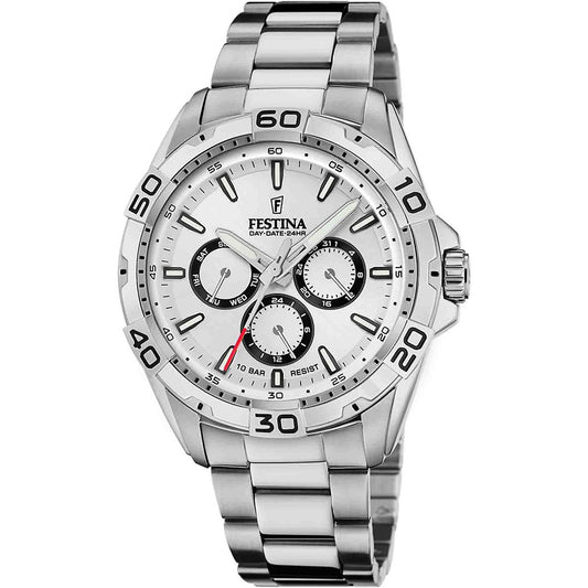Festina Silver Stainless Steel Bracelet