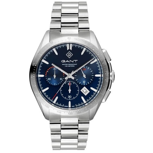 Gant Hammondsport Chronograph Silver Stainless Steel Bracelet
