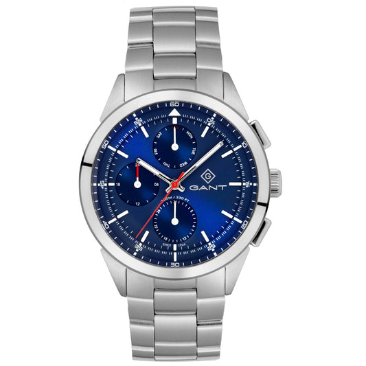 Gant Webster Multifunction Silver Stainless Steel Bracelet