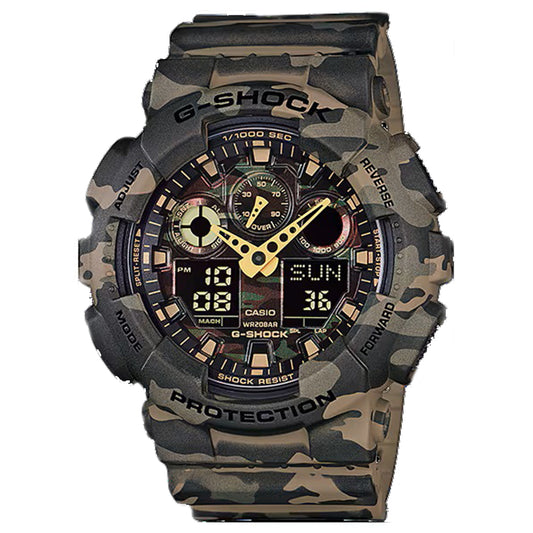 Casio G-Shock Camo Rubber Strap