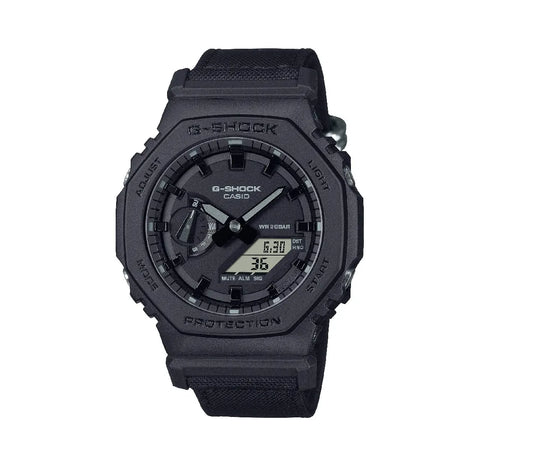 Casio G-Shock Analog-Digital Black Rubber Strap
