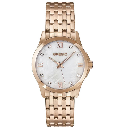 Gregio Noel Rose Gold Stainless Steel Bracelet