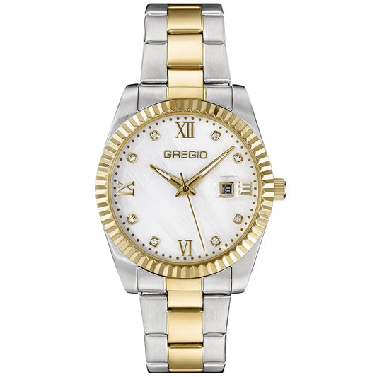 Gregio Mallory Two Tone Stainless Steel Bracelet