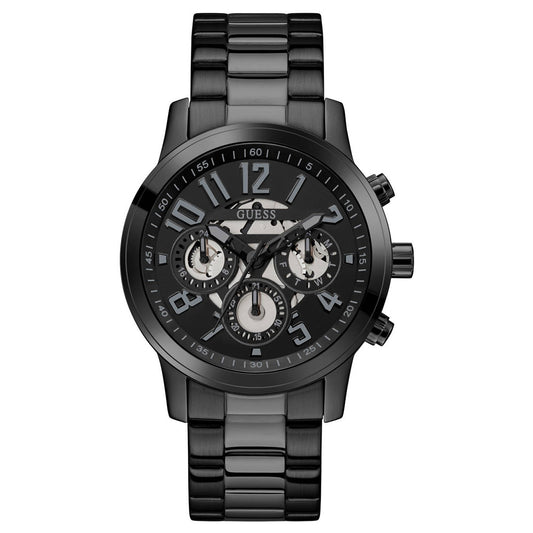 Guess Parker Black Stainless Steel Bracelet