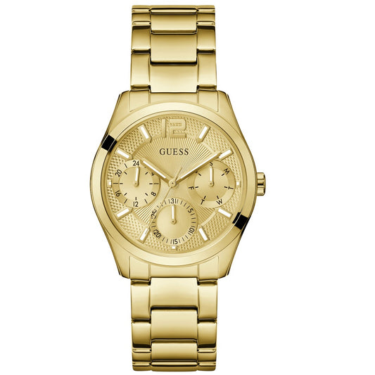 Guess Zoe Multifuction Gold Stainless Steel Bracelet