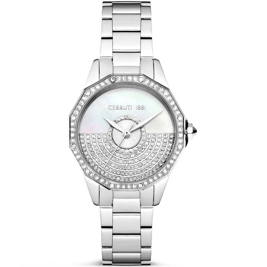 Cerruti 1881 Jesina Silver Stainless Steel Bracelet