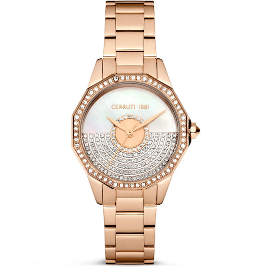 Cerruti 1881 Jesina Rose Gold Stainless Steel Bracelet